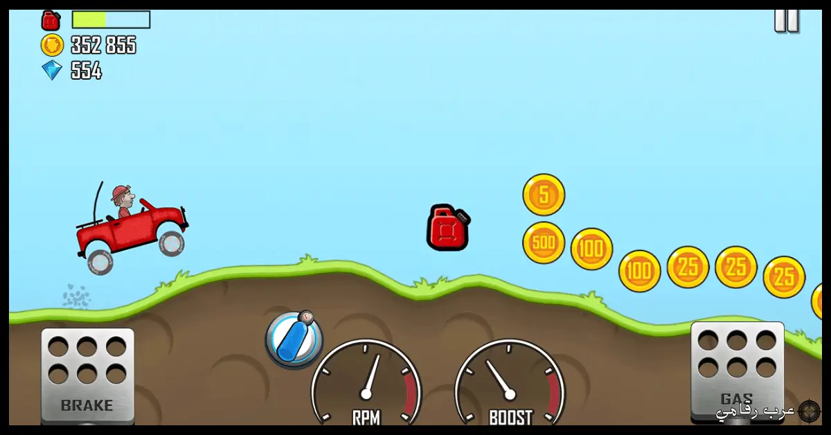 Hill Climb Racing مهكرة 