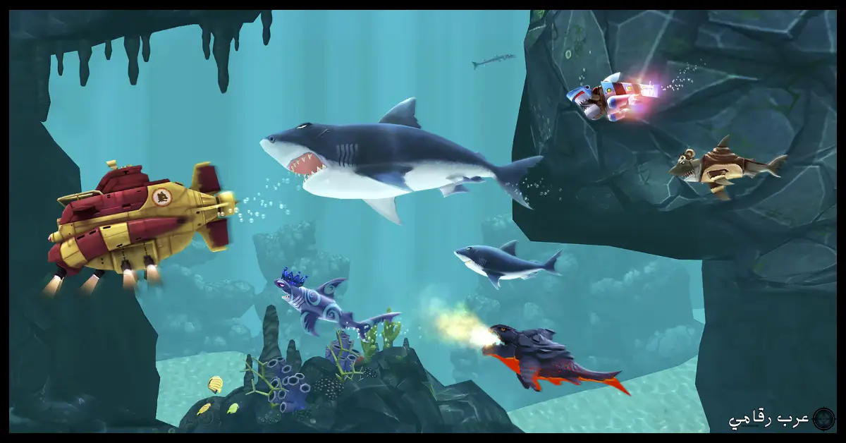 تحميل لعبة Hungry Shark Evolution